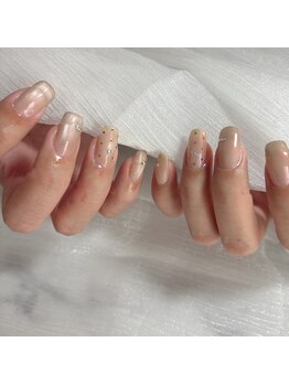 Dramatique Nail/ちゅるんマグネット×フレンチ