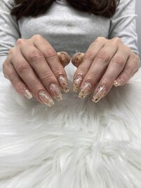 ラメワンカラー