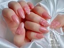 持ち込みOK★リボンネイル