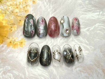 メイクアップバー(make up bar)の写真/《初回オフ込◆90分やり放題￥8800》写真持ち込み大歓迎☆流行りのニュアンスNailもお任せ♪吉祥寺駅徒歩5分