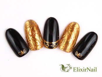 エリクサーネイル 池袋(Elixir Nail)/定額c やり放題/クーポン使用