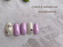 ノイ noi 千歳船橋店 ネイルサロン/2022年4月キャンペーンネイル2-2