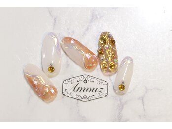 アモウズ(Amouz)/定額【オーロラフレンチ】1