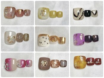 ナナズネイル 西小倉店(NANA's Nail)/秋定額デザインフット