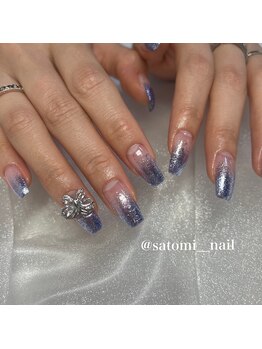 エムネイル ブランチ(Mネイル branch)/satomi担当:ラメグラネイル