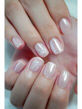 エクラ(Eclat)/ワンカラー+リボン