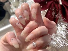 フルゥイケブクロ(fl`IKEBUKURO.)/ワンホン/ビジューネイル