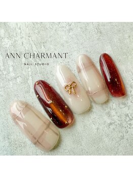 アンシャルマンネイルスタジオ(Ann charmant nail studio)/セレクトデザインコース¥6,800~