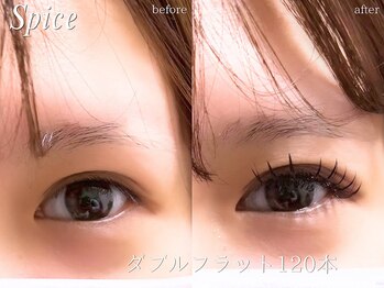 スパイス 心斎橋店(Spice)/ダブルフラットラッシュ120本