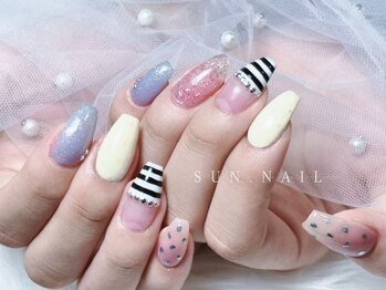 サン ネイル(SUN nail)/チップx Art120分