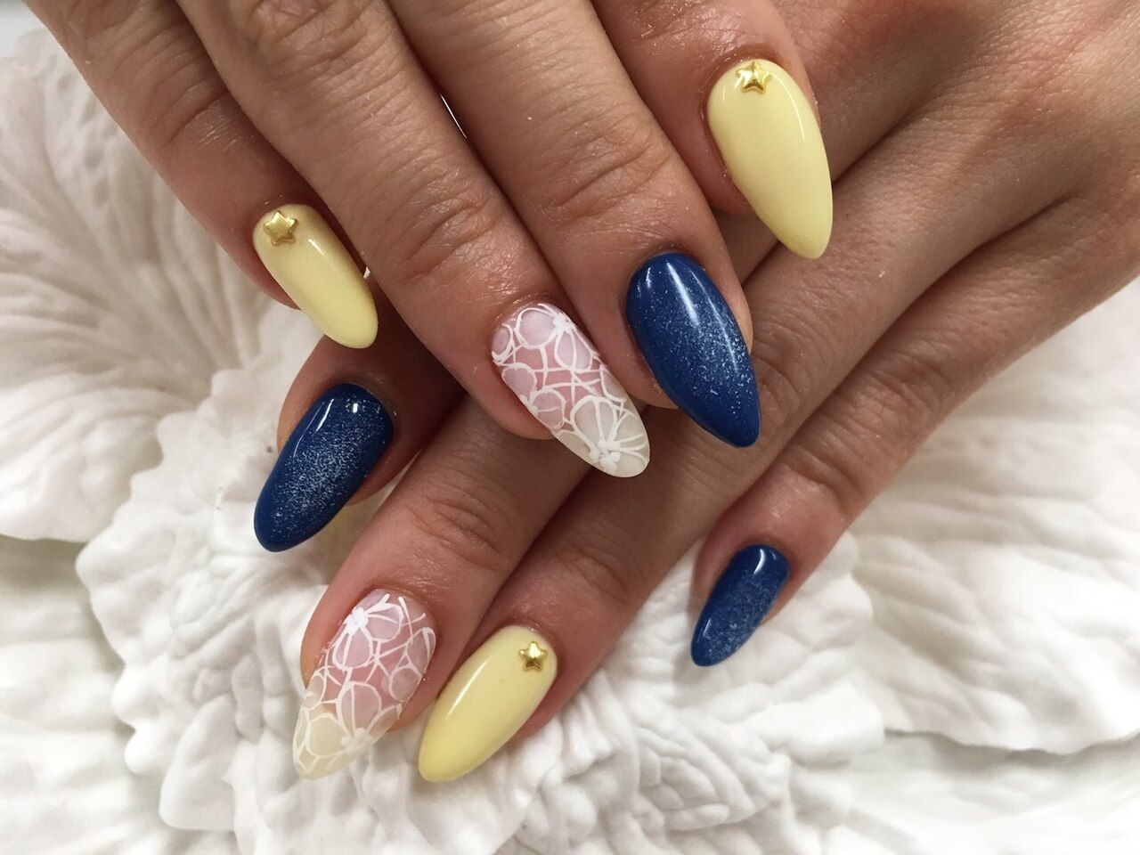 Nails ネイル ストレートデニム サイズ25 ブルー系