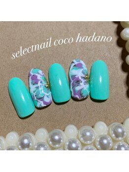 セレクトネイル ココ 秦野店(SELECT NAIL COCO)/ピーコックフラワー