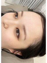 ミーアアイサロン(miia eye salon)/眉カラー＋毛量調整