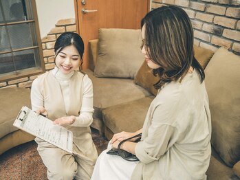 オン蔵前(ON蔵前)/来店後の流れ1.カウンセリング