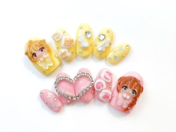 ネイルコレクション ピンク(Nail Collection Pink)/3D推しネイル★アイドルマスター