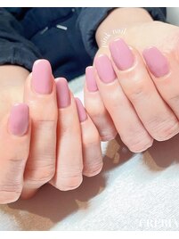 うる艶ワンカラーネイル