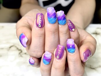 クルル(curule)/ユニコーンアートネイル