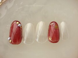 お正月ネイル