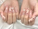 人気★さくらんぼネイル