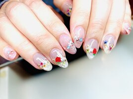 Takita/古川/押し花ネイル