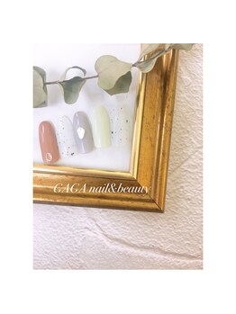 ガガ ネイルアンドビューティー(GAGA)/定額アート♪大人シンプルコース