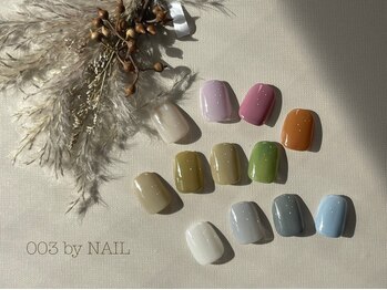 ダブルオースリー バイ ネイル(003 by NAIL)の写真/《千葉駅から徒歩5分!!》お手頃メニューも充実★豊富なカラーから選べて満足度◎通いやすい駅近サロン♪