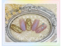 エイチスリー(H3)/ゴールド×紫っぽい 2色バラカ