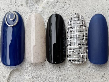 フリークネイル(FREAK Nail)/シンプルツイードパーツ ¥8500