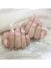 【オフ無料】ハンドチップ長さ出し10本+90分パーツ付け放題 ¥12200