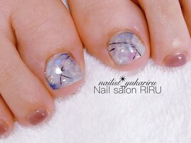 梅雨ネイル
