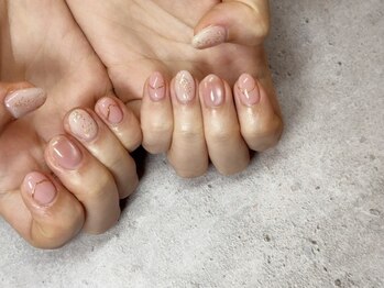 ナナネイル(7.Nail)/夏ぽいニュアンス