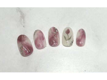 ネイルサロン ピーアンドビー(P&B)/トレンドネイル