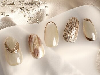 ザ ネイル パーラー 博多駅(The Nail Parlor)/ブラウン　大人ニュアンス