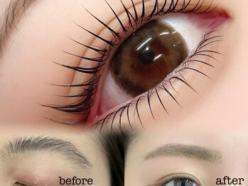 ジョジョ 本店(JOJO)の写真/【新規限定★アイブロウ+まつげパーマ¥6980/上下まつげパーマ¥5980/付けたしマツエク100本¥4000】