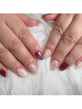 グリッター(Glitter)/12月ネイル