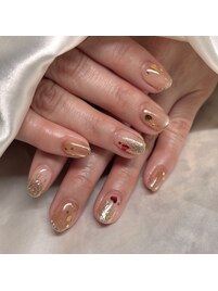 春の大人女子ネイル/マグネット