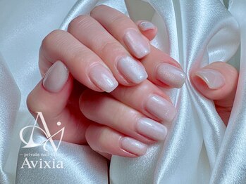 アヴィシア(Avixia)/艶★ホワイトマグネットネイル