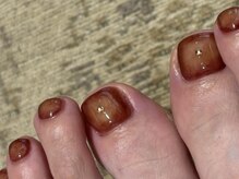 ラクエ(Laque)/囲みグラデーション ブラウン