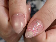 エマネイル プラスキハクヤ 肥後橋店(EmaNail+KIHAKUYA)の雰囲気（豊富な種類の定額デザイン♪次回予約でずーっとオフ無料！★）