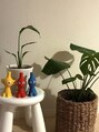 ohmy【ジャグアペイント/フィルイン/シンプル/持ち込み】 お家に観葉植物たくさんいます:)