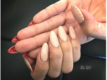 アンアント(An-ant)/ルブタン風ネイル♪