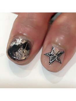 グラマラス アンジェアイ 荻窪店(glamourous ange eye)/ブラックネイル