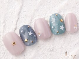 お星さまネイル8480円