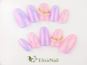 エリクサーネイル 五反田(Elixir Nail)/定額a シンプル/クーポン使用