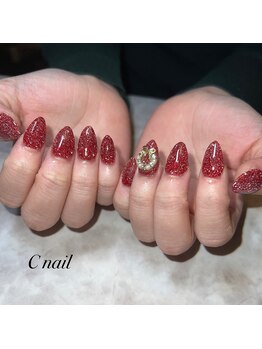 シーネイルサロン(C nail salon)/キラキラフラッシュネイル