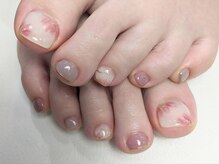 ユアーズ 四街道店(YOURS)/フットフラワーピンクベージュ