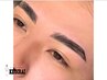 【再来】薄い眉毛、眉毛の癖にお悩みの方必見♪毛流れ眉毛パーマ¥4300