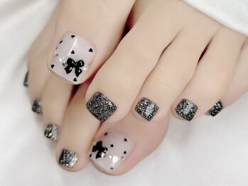 クラルトゥーナ 表参道(Curaltuna)/ブラックフットネイル