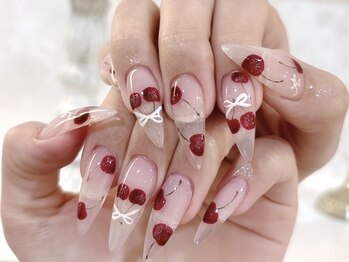 ラビィ イオンモール成田店(Raviy)/さくらんぼネイル