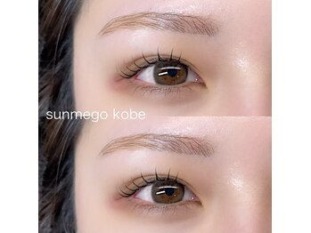 サンミーゴネイル 神戸店(Sunmego Nail)/まつ毛パーマ&眉ワックス